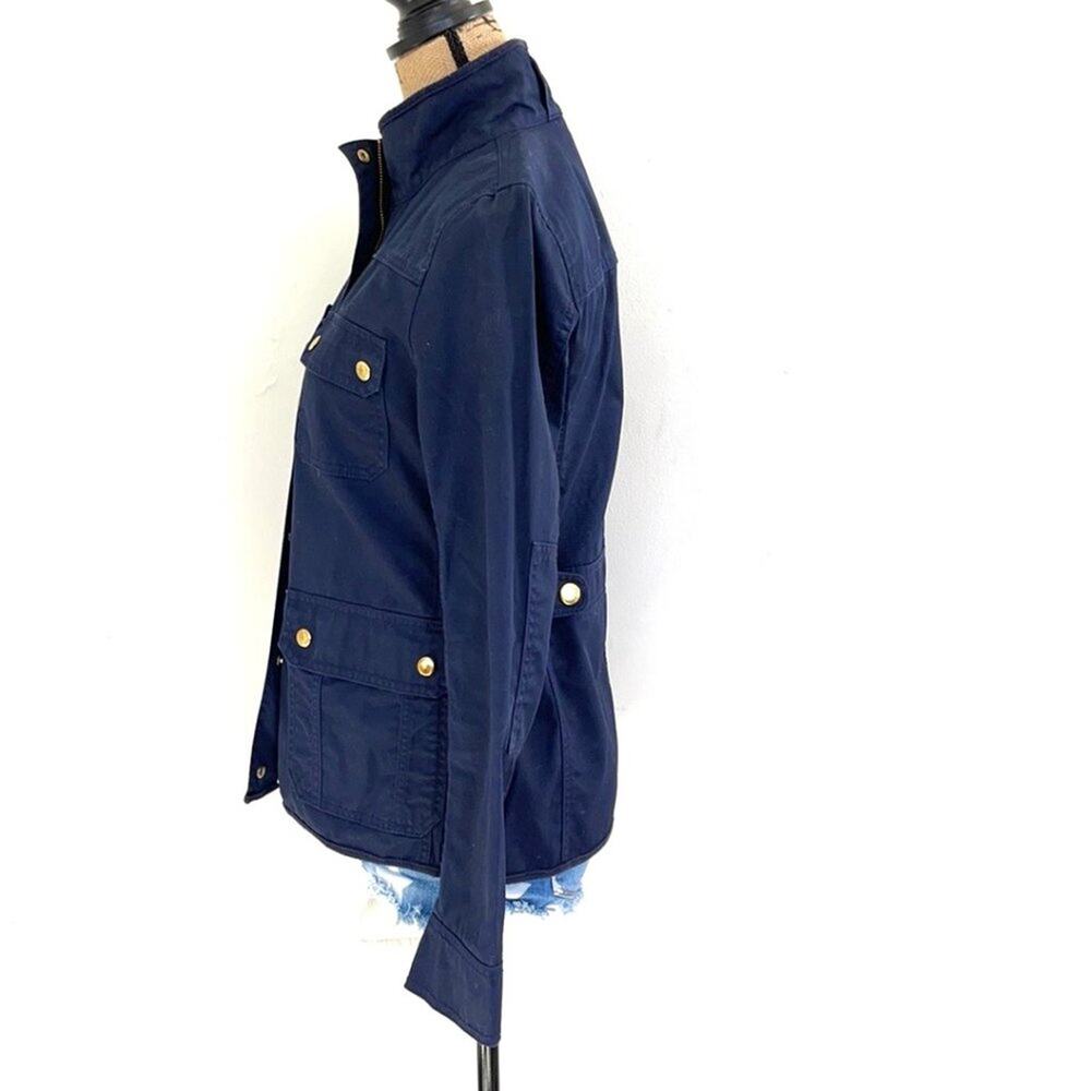 J. CREW DOWNTOWN FIELD navy blue jacket size Small - Picture 5 of 14